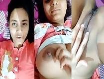Sexy and horny european girl masturbation video